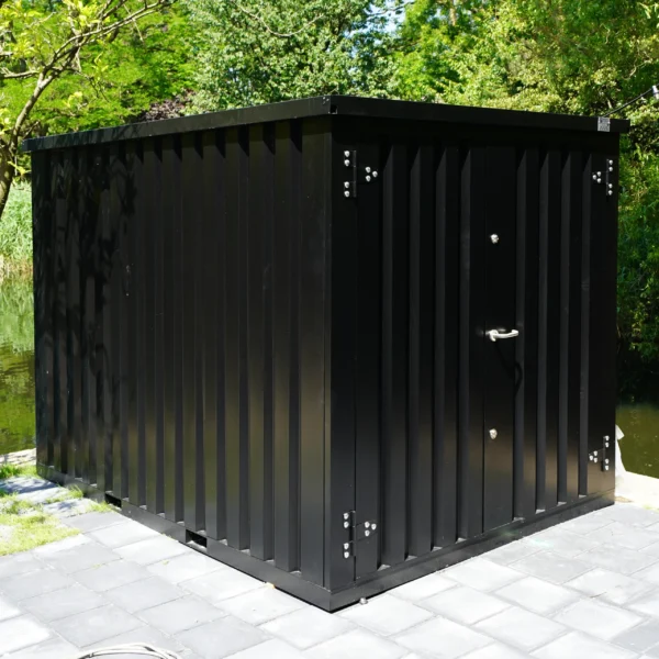 Contenedor de almacenamiento de 2 x 2 metros – con puerta doble
