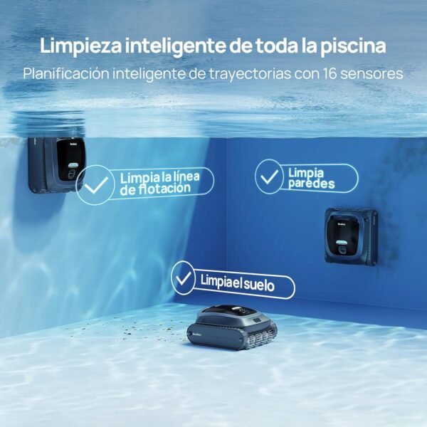 AquaSense 2 Robot Pool Vacuum Cleaner limpiafondos - Imagen 11
