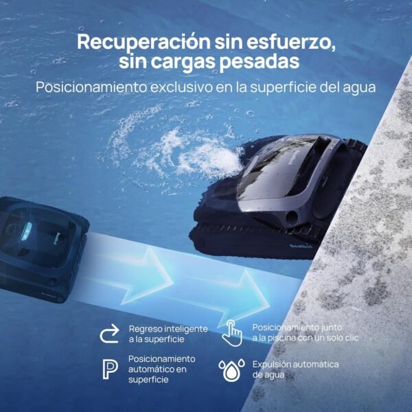 AquaSense 2 Robot Pool Vacuum Cleaner limpiafondos - Imagen 9