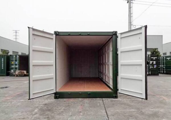 Contenedor Verde de 20 Pies con Lado Abierto - Imagen 7