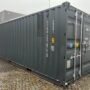 Contenedor de 20 Pies con Persianas y Puerta de Entrada RAL 7016 -C