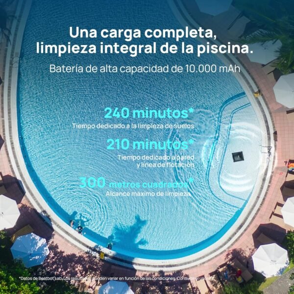 AquaSense 2 Robot Pool Vacuum Cleaner limpiafondos - Imagen 6