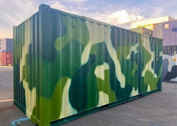 Contenedor Marítimo de 20 Pies – Camuflaje - Imagen 5