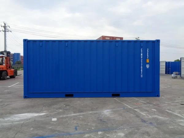 Contenedor marítimo 20 pies lateral abierto azul nuevo - Imagen 9